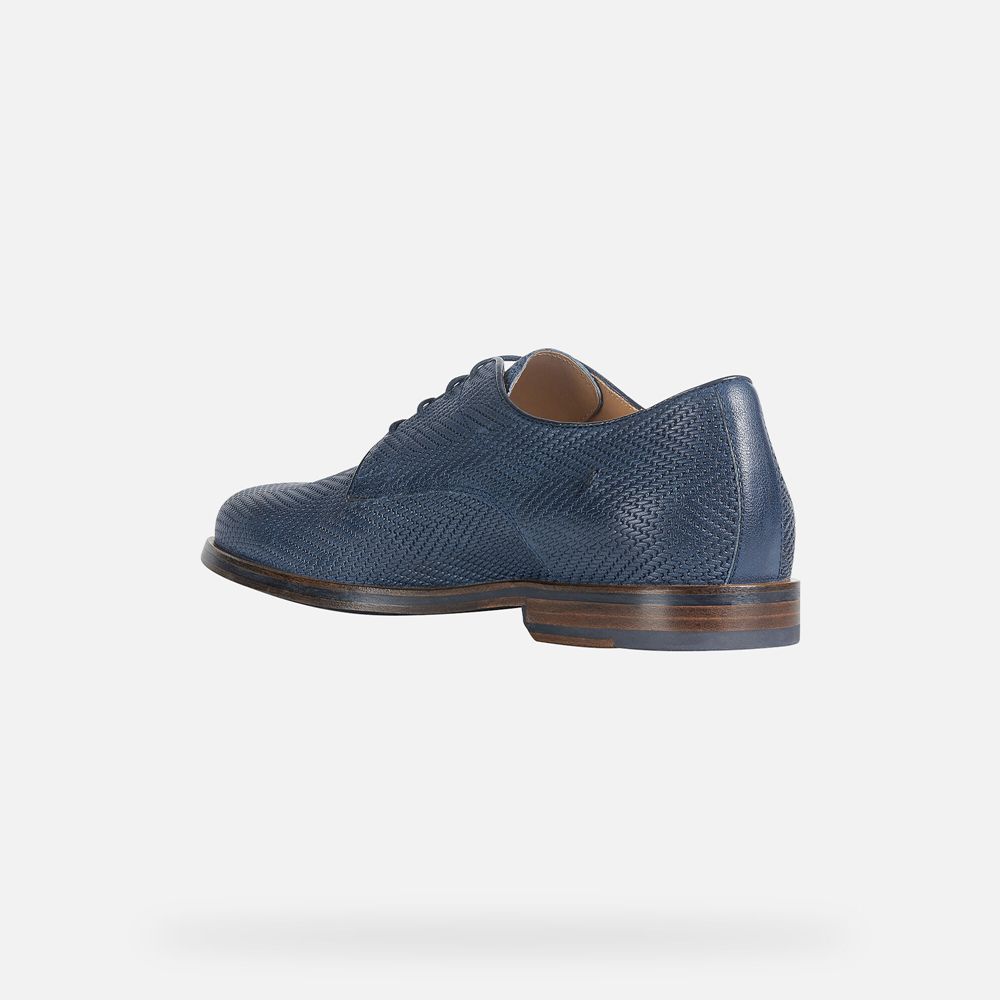 Sapatos Casuais Geox Homem Azul Marinho - Bayle - ICWZQ0573
